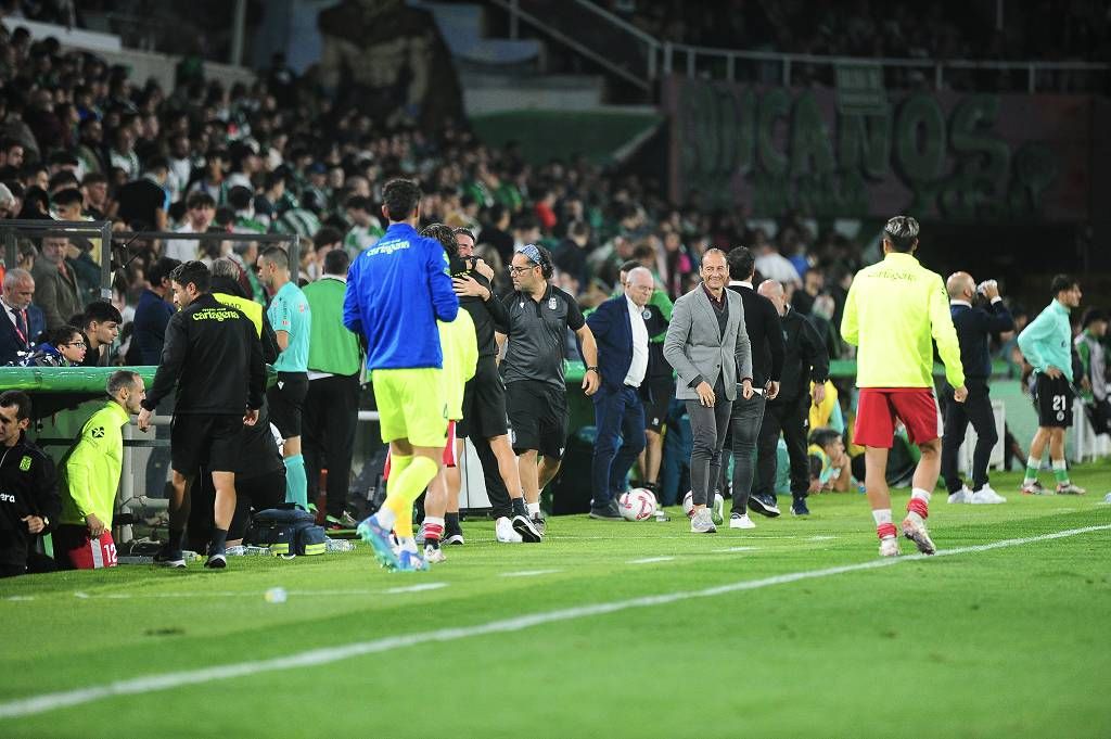 El triunfo del FC Cartagena en Santander, en imágenes