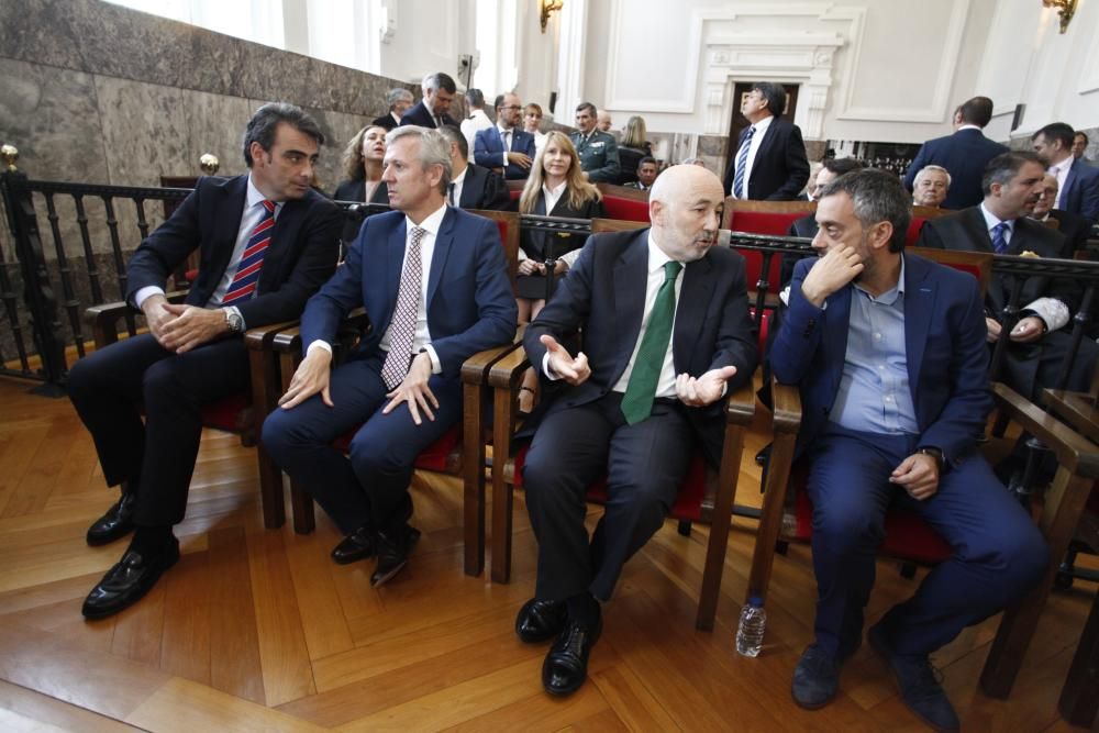 El presidente del Tribunal Superior de Xustiza de Galicia, Miguel Ángel Cadenas, ha destacado hoy que en la última década se han reducido en un 85,2 % el número de asunto pendientes.