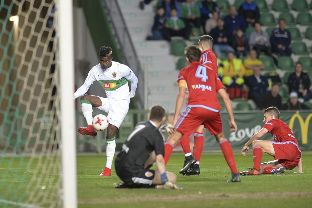 Las mejores imágenes del Elche CF - Deportivo Aragón