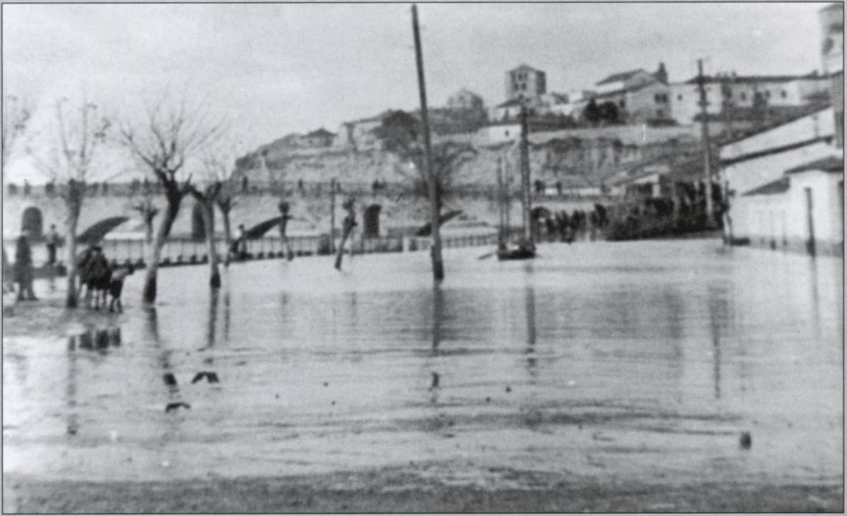 Crecidas históricas del río Duero en Zamora