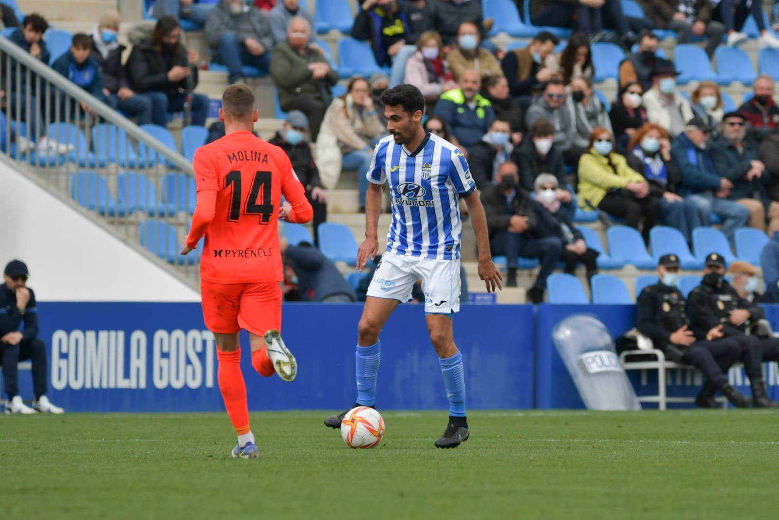 Atlético Baleares-Andorra de Primera RFEF en el Estadio Balear