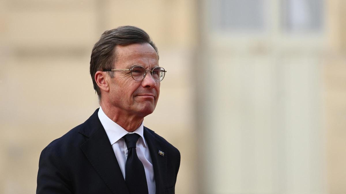 El primer ministro de Suecia, Ulf Kristersson