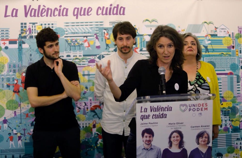 Inicio de la campaña de las elecciones municipales en València