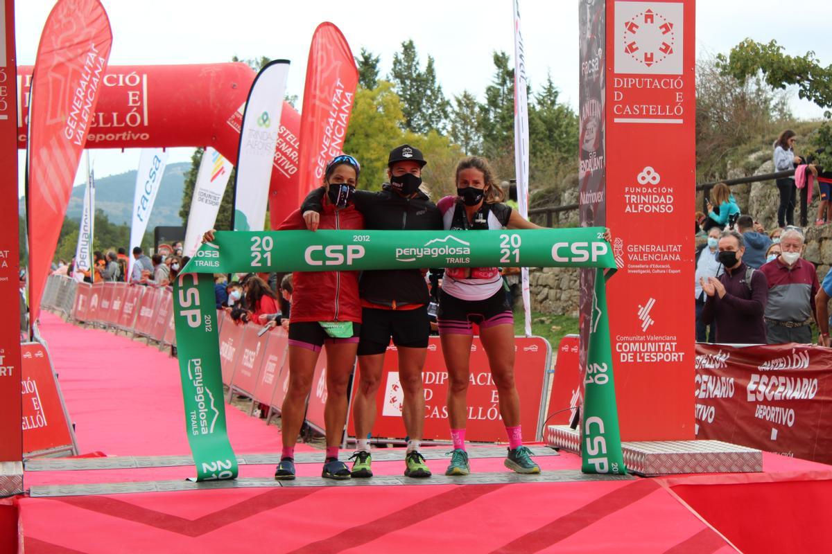 Podio femenino de la CSP 2021