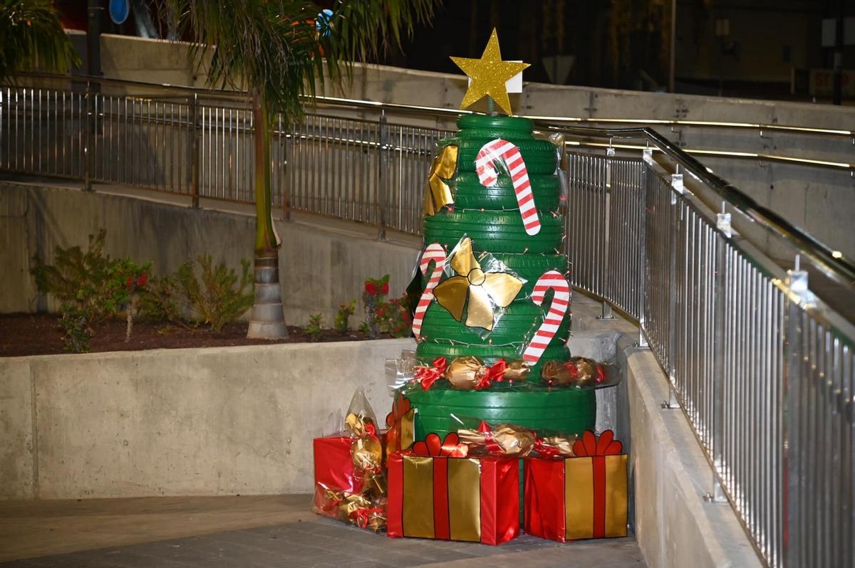 Árbol de Navidad de Arguineguín.