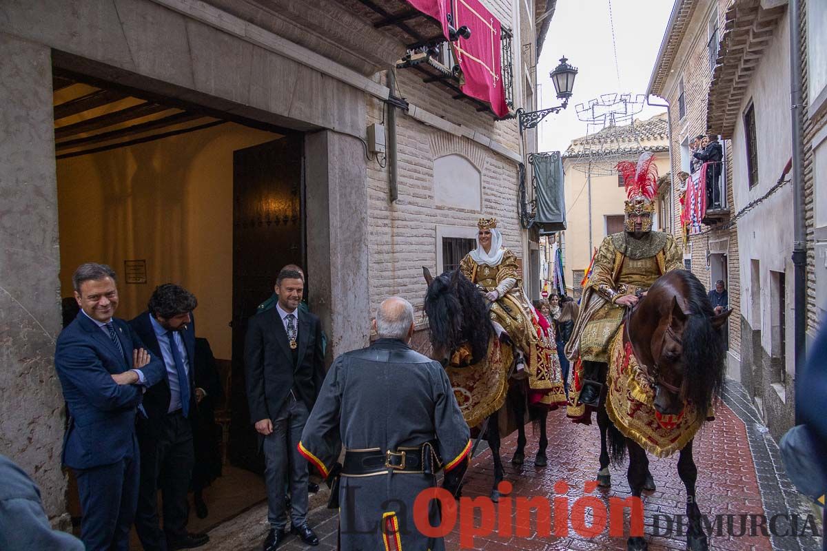 Desfile de Moros y cristianos y parlamento en las Fiestas de Caravaca