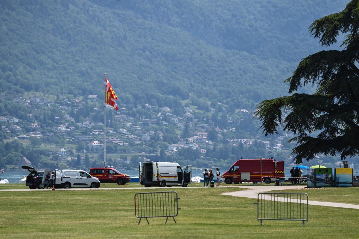 Ataque con cuchillo en un parque infantil en Annecy (Francia)