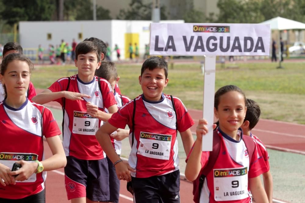 Competición escolar de Atletismo en Cartagena