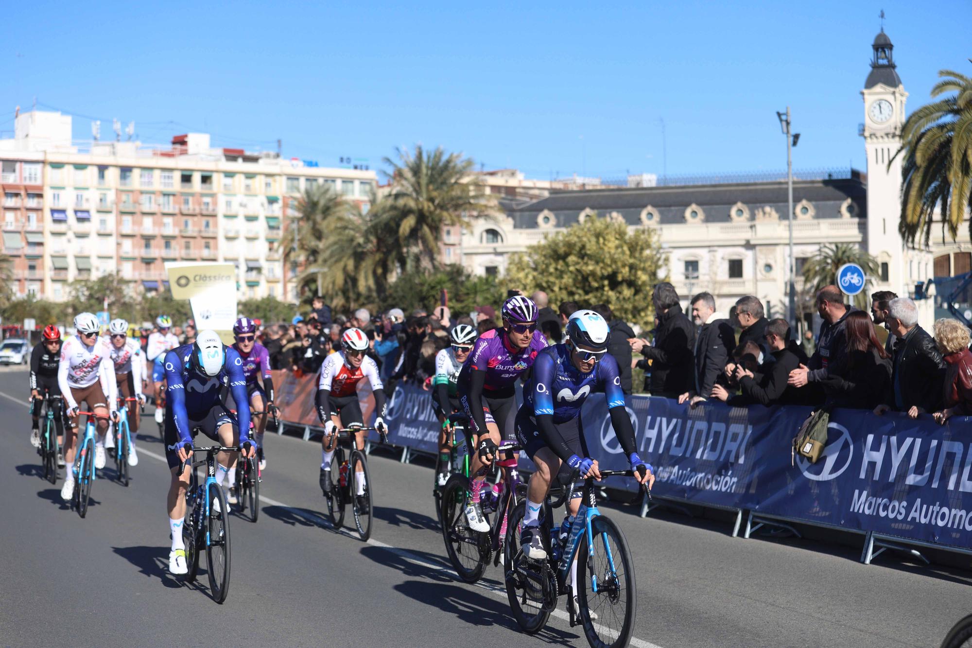 Salida de la Clàssica Ciclista Comunitat Valenciana 1969. Gran Premi València