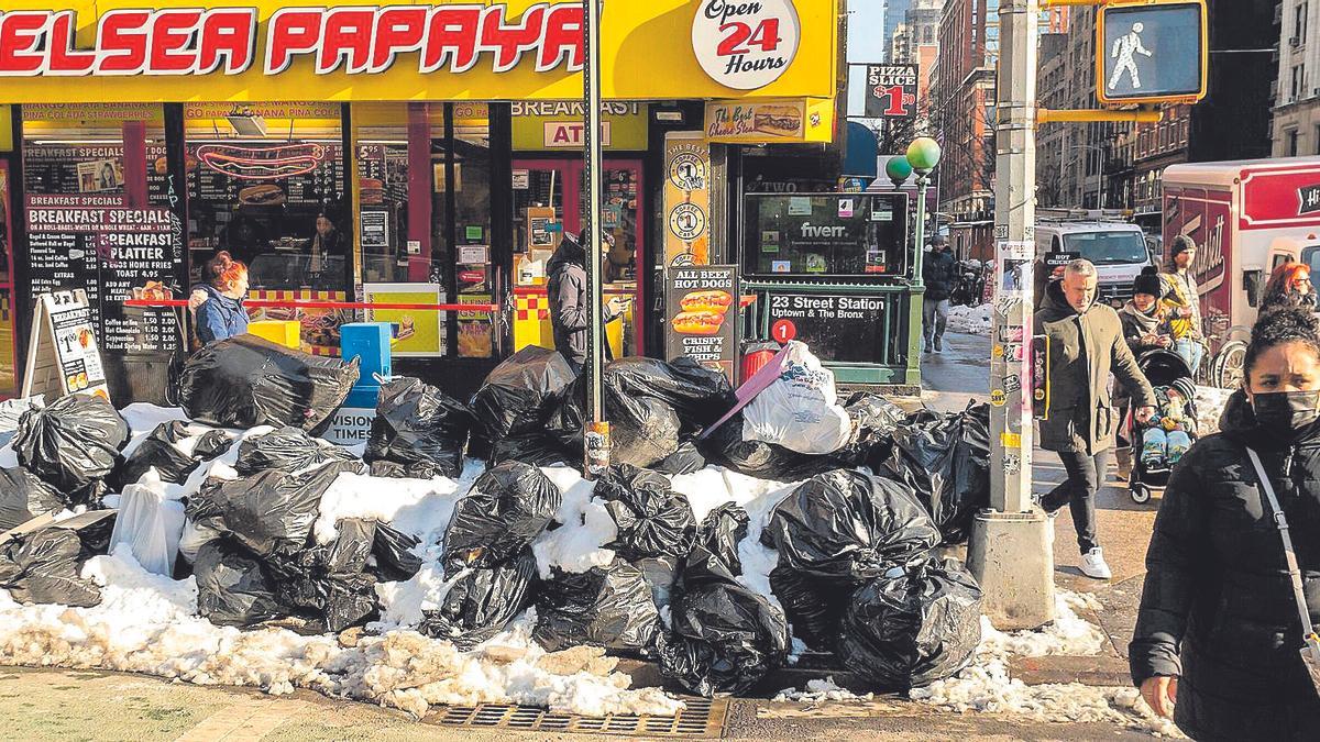 Basura y ratas, tan icónicas como Central Park