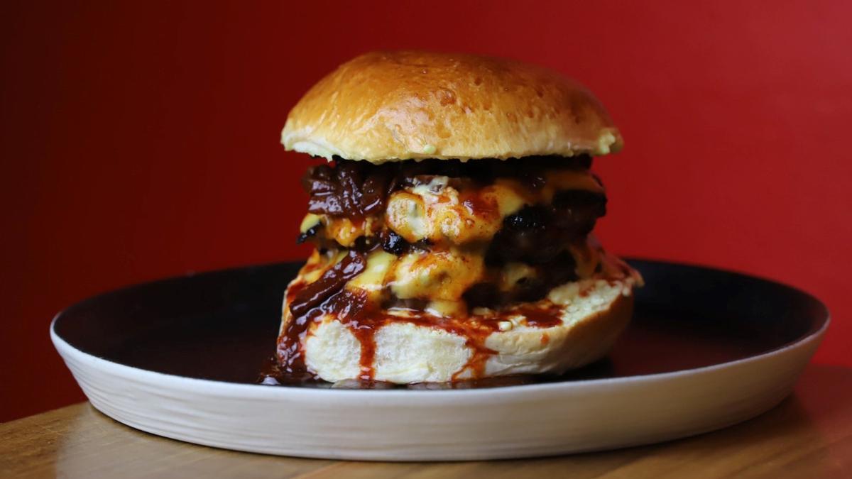 Una de las 'burgers' de La Real Hamburguesería, uno de los locales referencia desde su apertura en 2017.