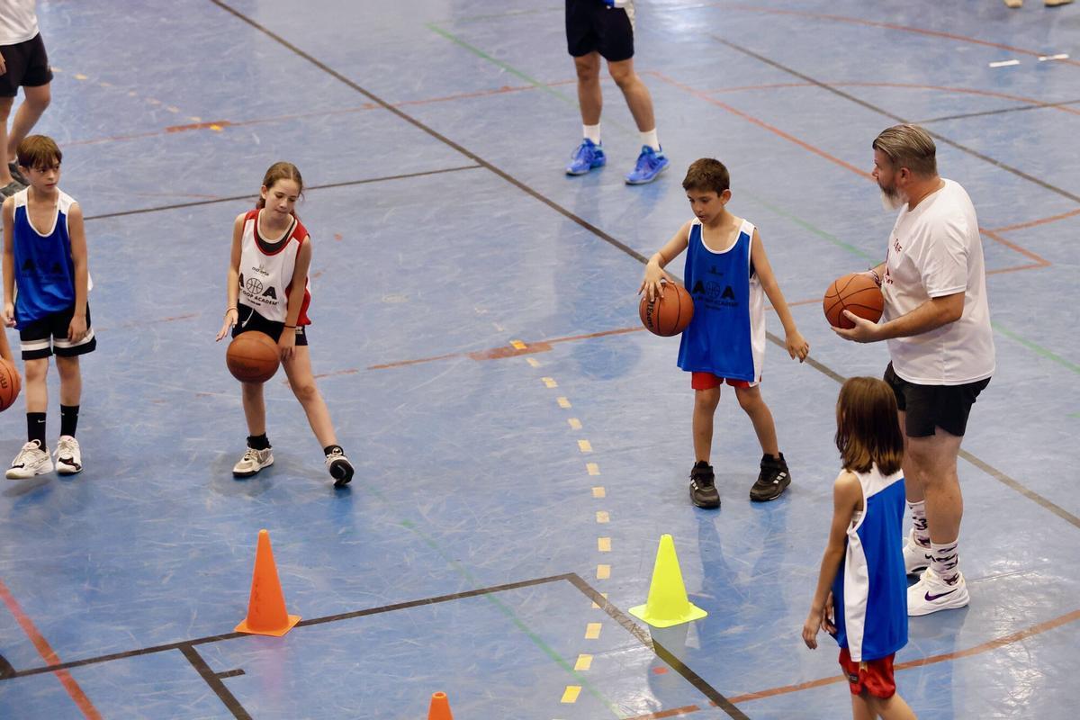El campus Alley Oop de baloncesto, en imágenes