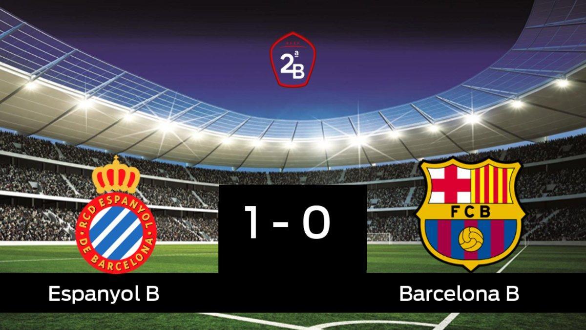 El Espanyol B derrotó al Barcelona B por 1-0