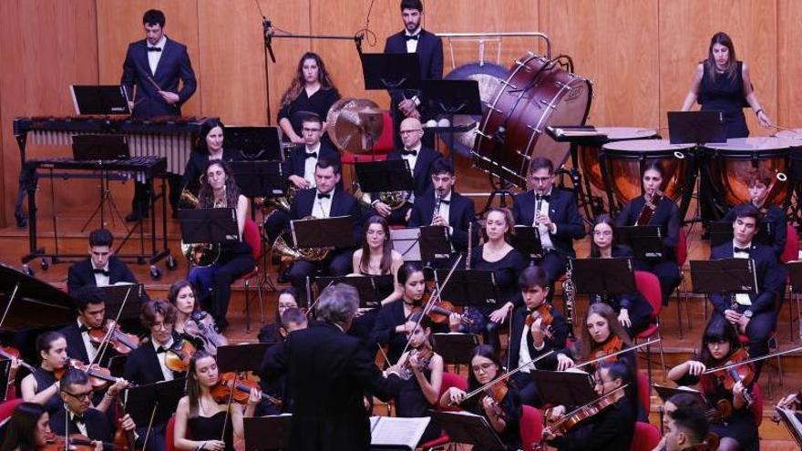 Actuación de la Orquesta Clásica de Vigo celebrada el pasado mes de diciembre.