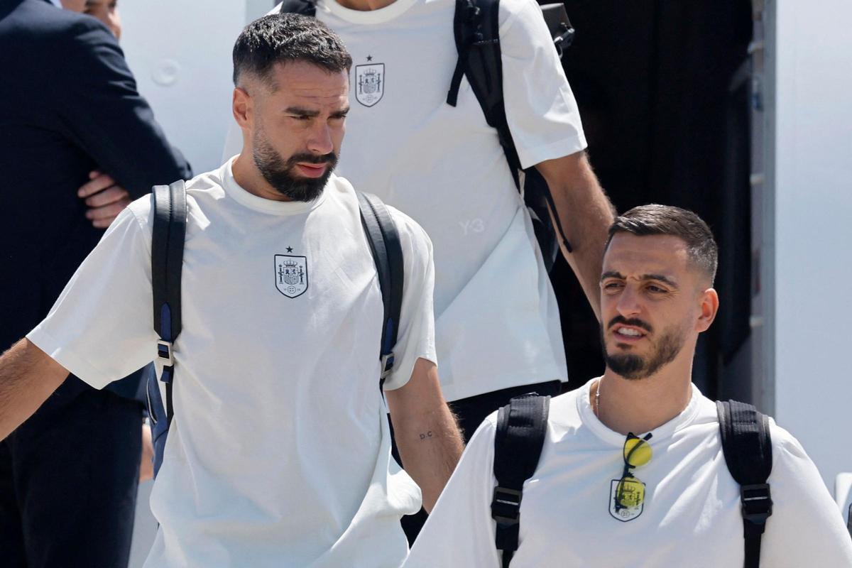 La Selección llega a España