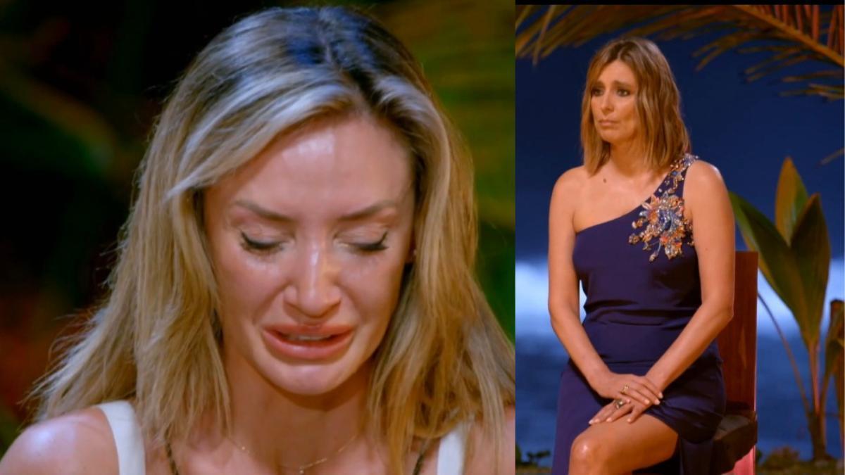 Sandra Barneda detiene la hoguera de ‘La isla de las tentaciones’ al ver cómo Yuri rompe a llorar tras su súplica de rodillas