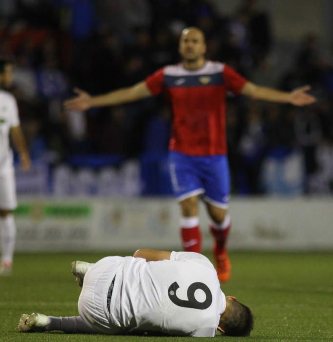 El Hércules se atasca y no pasa del empate ante el Saguntino