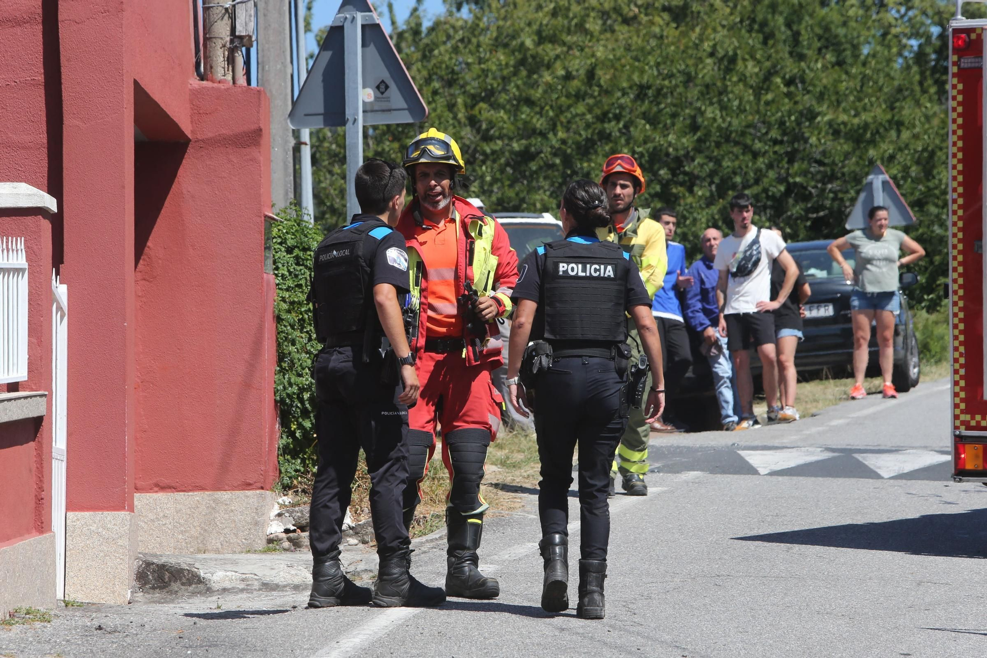 Segundo incendio en dos días en Bueu (I)