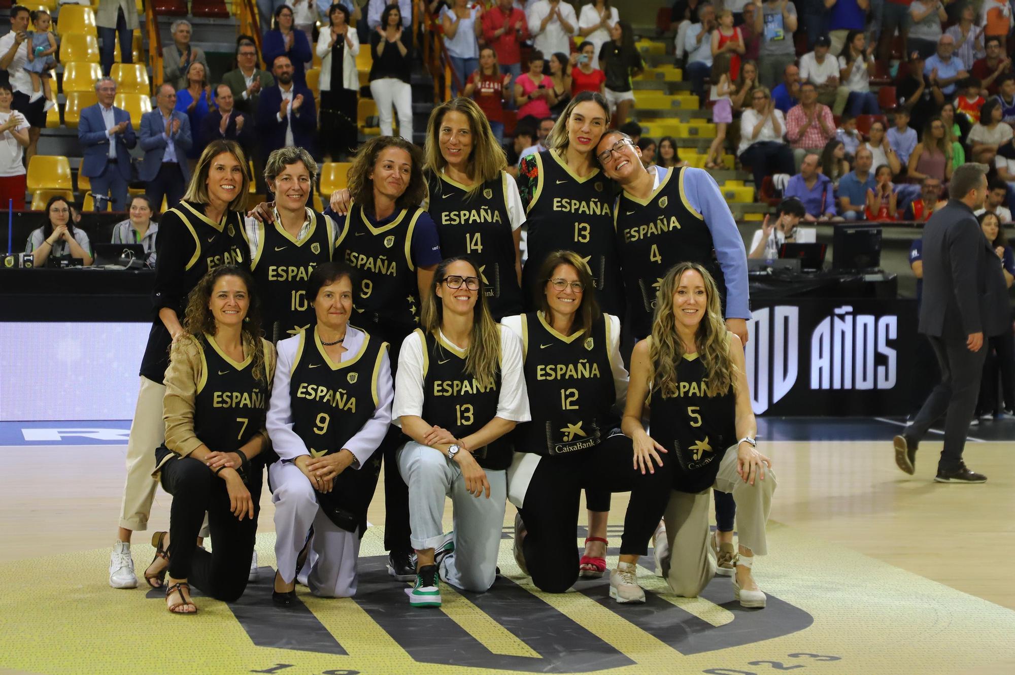 La selección española femenina de baloncesto ante Bélgica, en imágenes