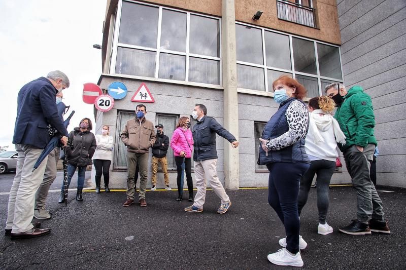 Visita a las viviendas de San Pío