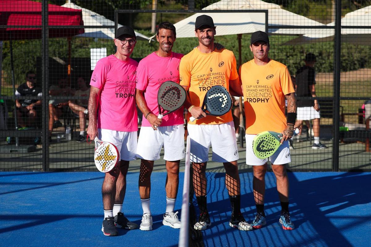 Iñaki Alaba, Xabi Prieto, Fernando Llorente y Toño García protagonizaron la final del torneo