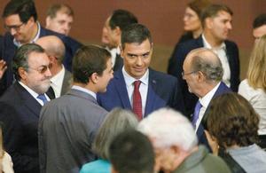 El presidente del Gobierno en funciones y secretario general del PSOE, Pedro Sánchez, interviene durante un encuentro en el Ateneo de Madrid, a 4 de septiembre de 2023, en Madrid (España).