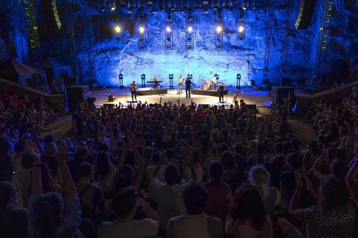 Fiestas de la Mercè. Concierto de Nacho Vegas en el Teatre Grec.