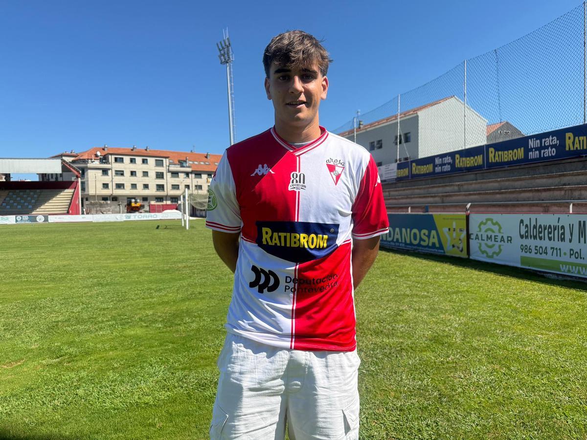 El jugador ya luce la arlequinada.