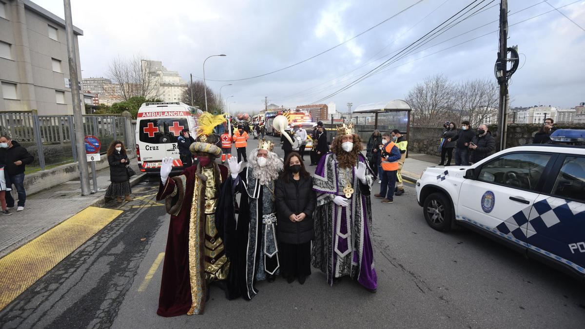 Cabalgata de Reyes en A Coruña, 2022