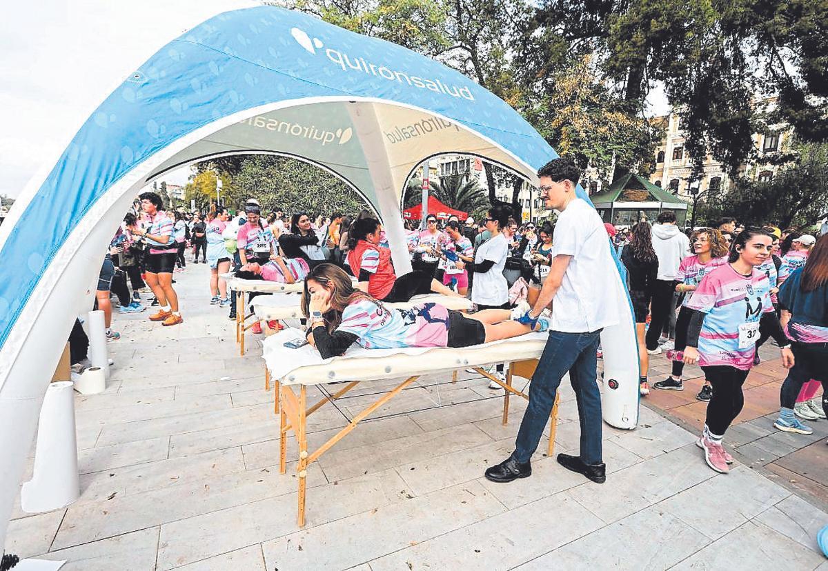 Los patrocinadores de la XI Carrera de la Mujer.