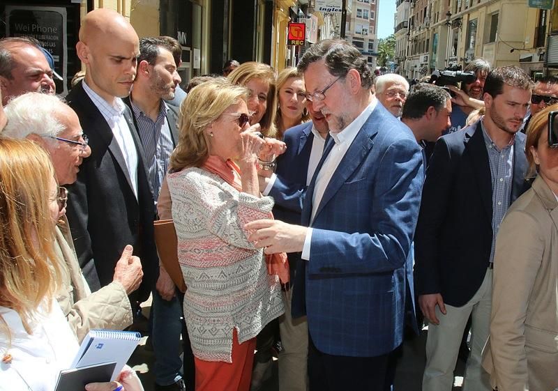 Mariano Rajoy inicia la precampaña en Málaga