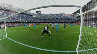 El gol de Vrsaljko al Valencia es ilegal