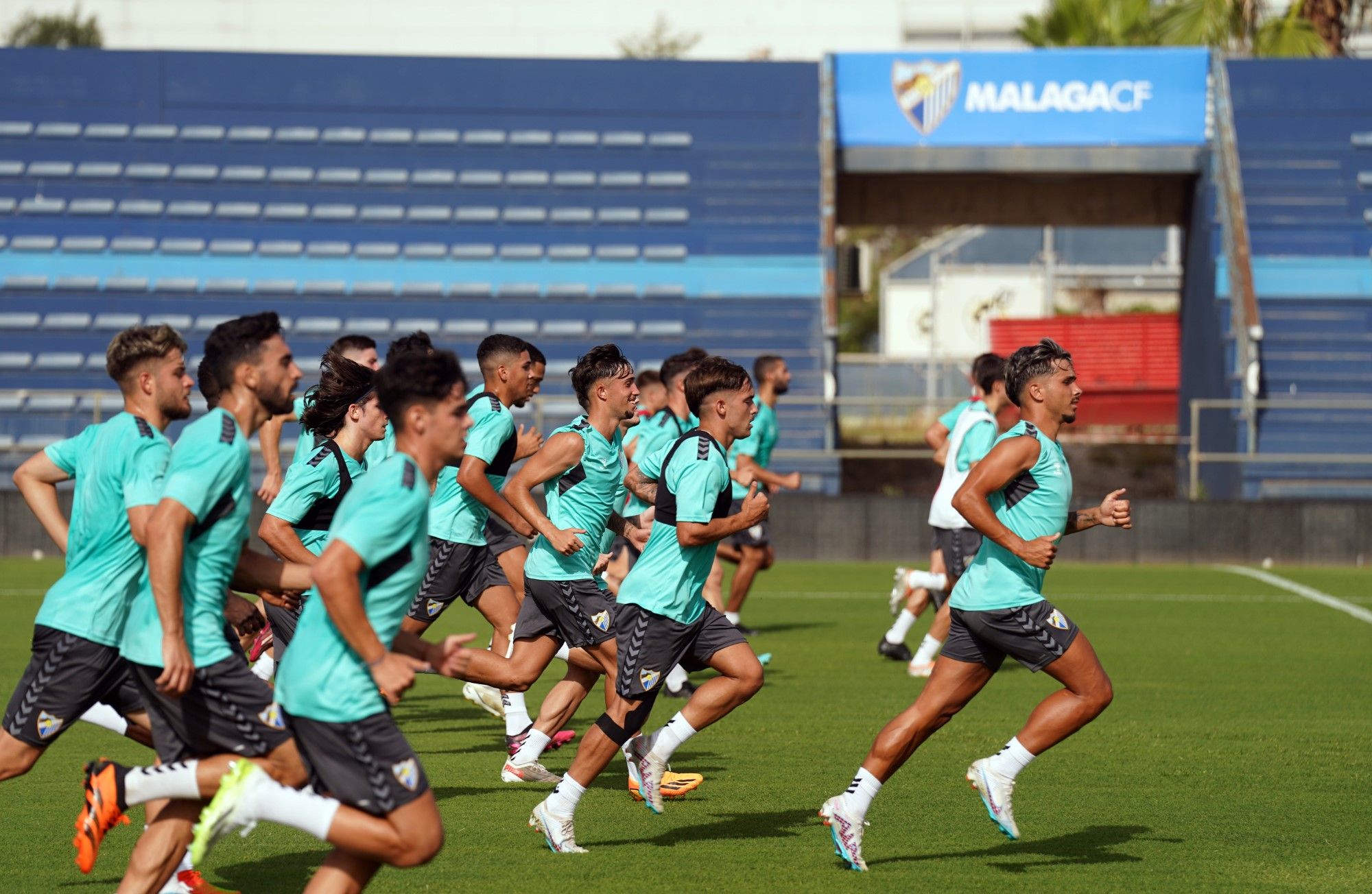 La plantilla del Málaga CF arranca la pretemporada