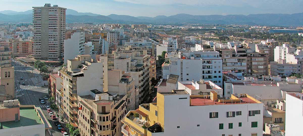 Wohngebäude in Palma de Mallorca.