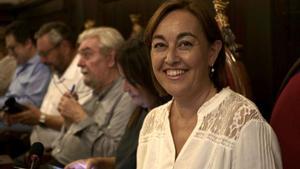 Sílvia Paneque, concejala del PSC en Girona, el pasado mes de septiembre.