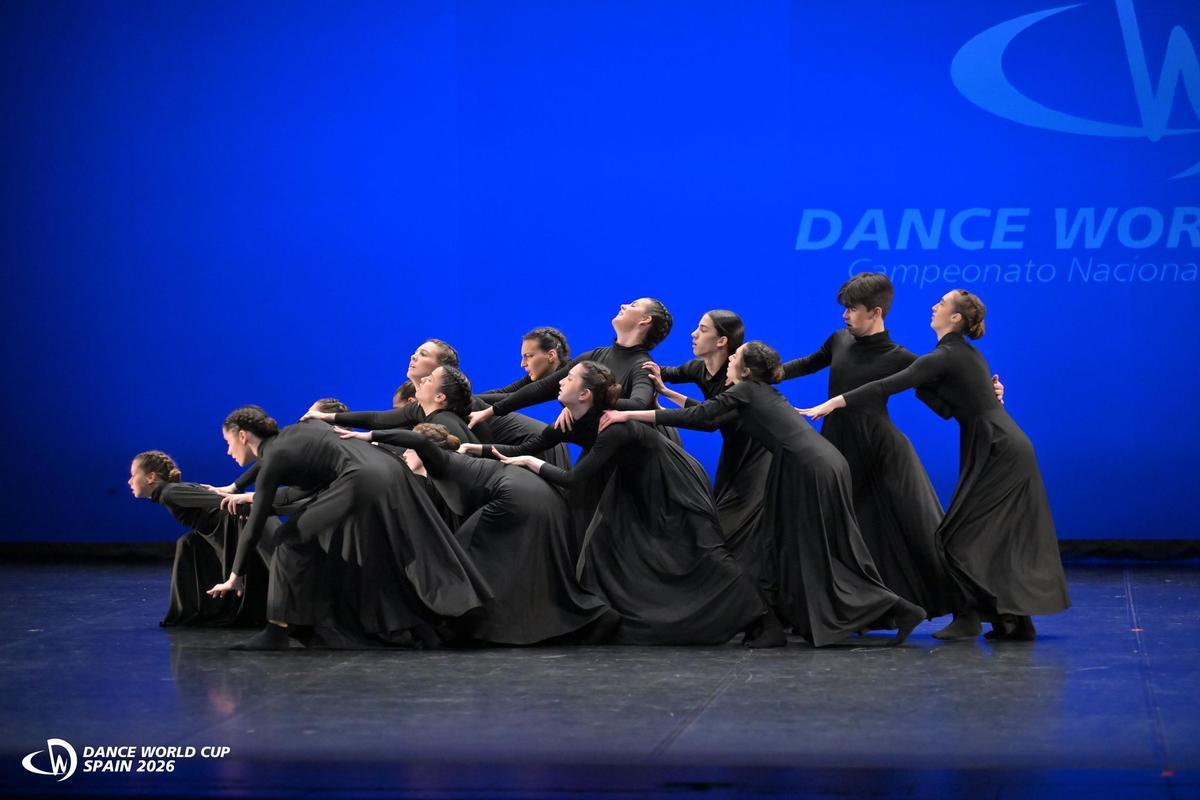Coreografía de Hazem Zakaria con la que On Stage ganó el primer premio en contemporáneo grupal