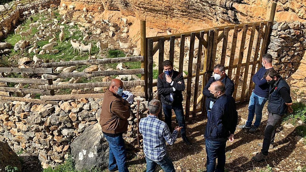 El aprisco tradicional que se ha restaurado se sitúa en el paraje de Valdelaparra. | CARM