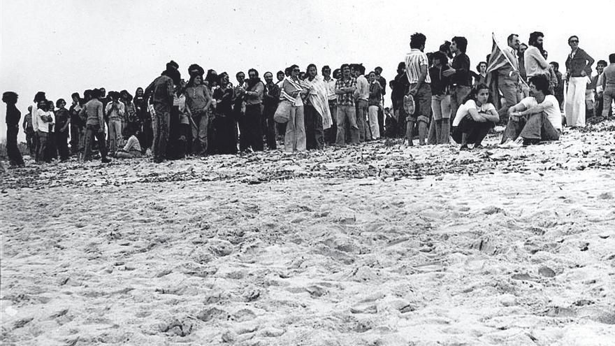 Schon in den 1970er-Jahren begannen die Demonstrationen zum Erhalt der Natur um den Strand Es Trenc