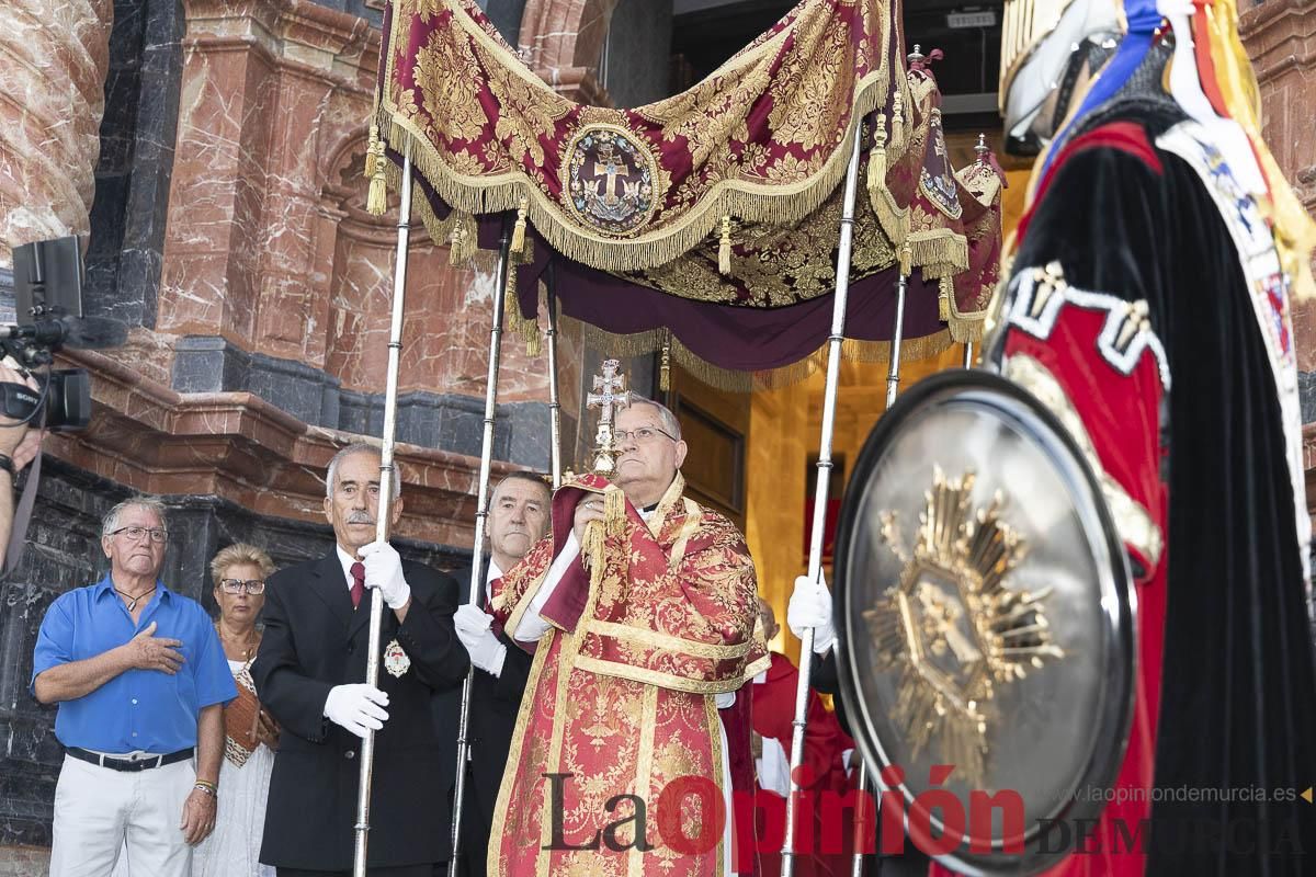 Así se ha vivido en Caravaca la clausura del Quinario de la Vera Cruz