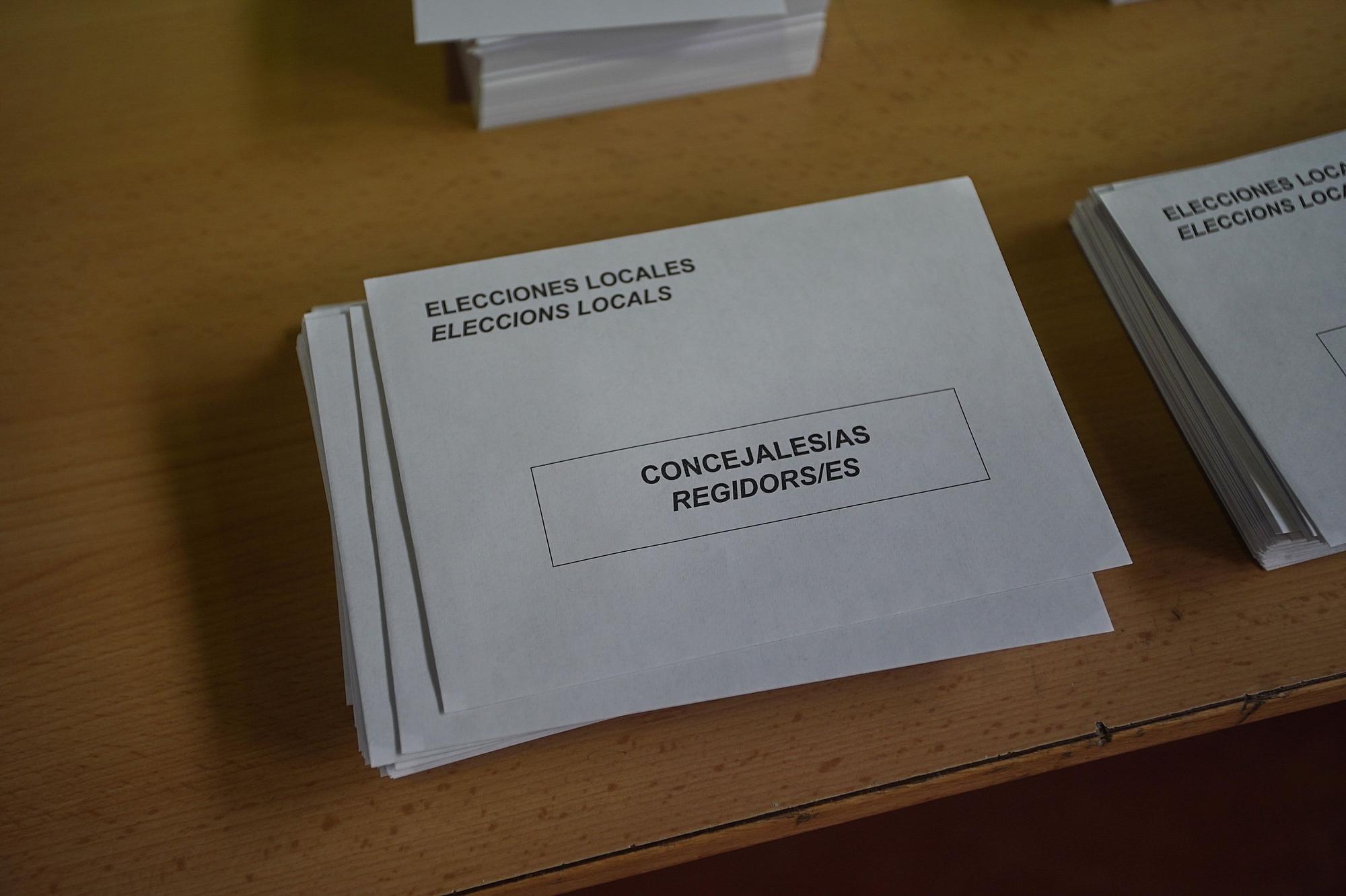 Jornada d'eleccions municipals a Girona