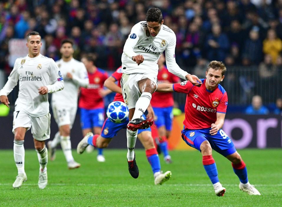 Champions League: CSKA Moscú - Real Madrid