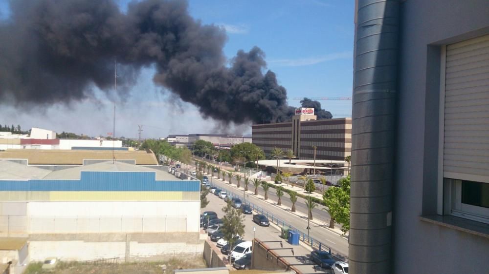 Incendio en ElPozo Alimentación