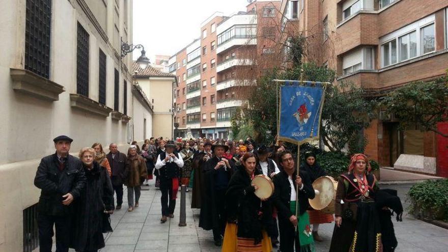 Desfile por las calles de Valladolid.