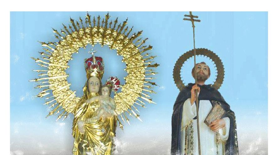 The town of Las Manchas celebrates its festivities in honor of the Virgen del Pilar and Santo Domingo de Guzmán