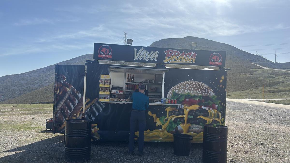Vista de la foodtruck.