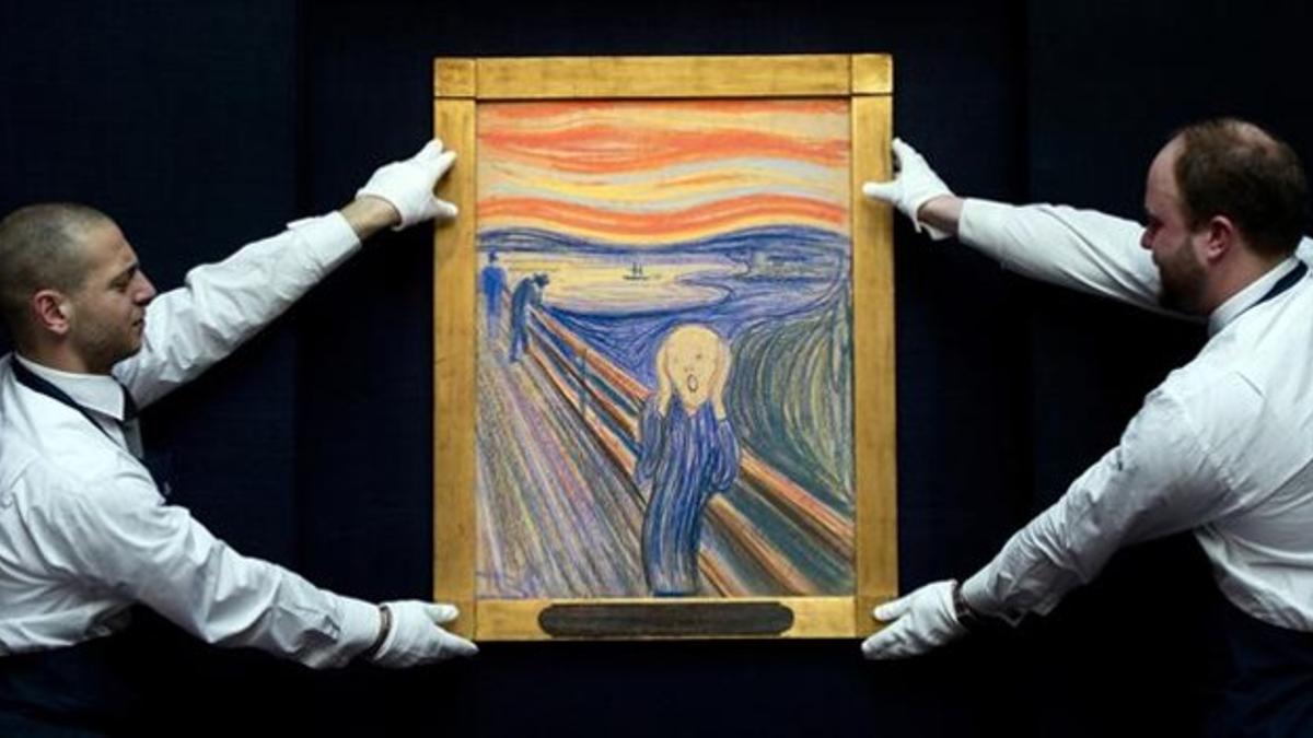 'El grito' de Munch, subastado en Sotheby's.