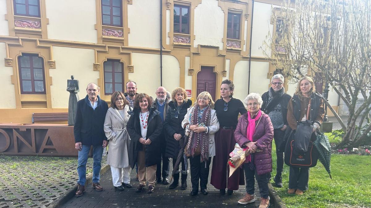 El acto celebrado en Infiesto.