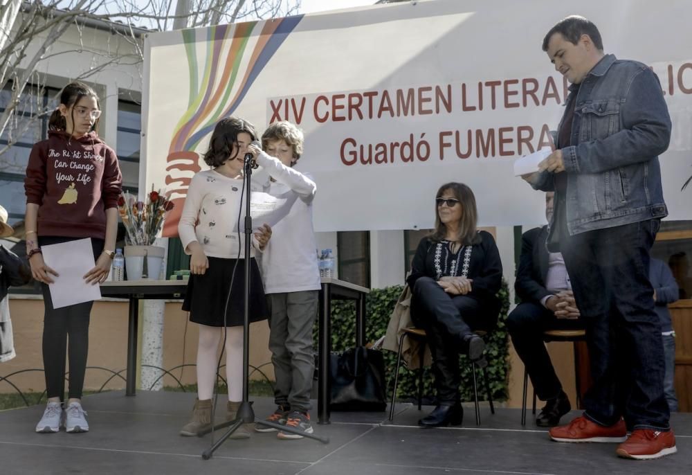 El colegio Es Liceu entrega el Premio Fumeral a Maria del Mar Bonet