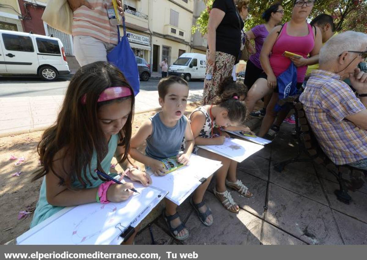 Visita residencia tercera edad y concurso de dibujo