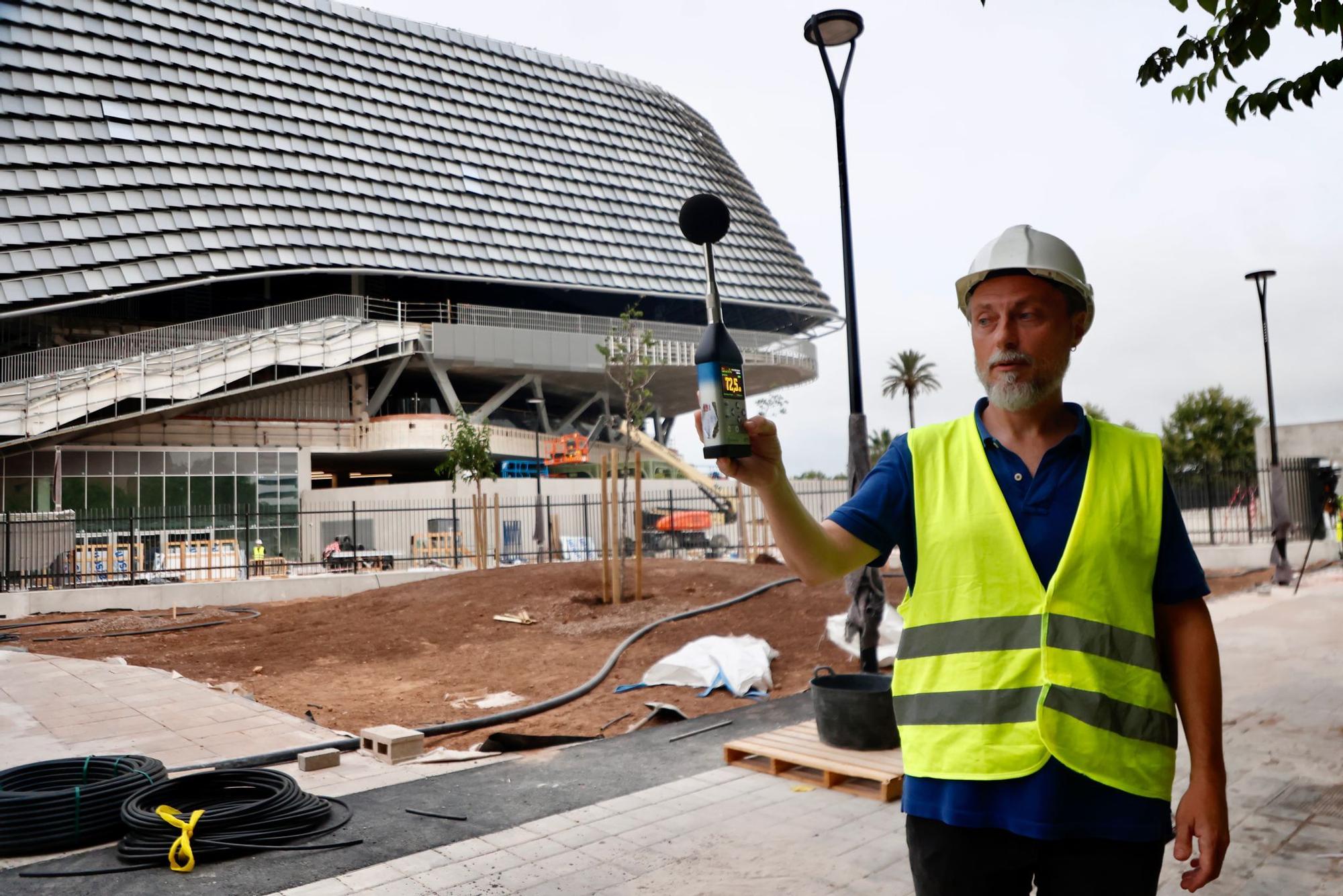 Cada vez más cerca: Primeras pruebas de sonido en el Roig Arena